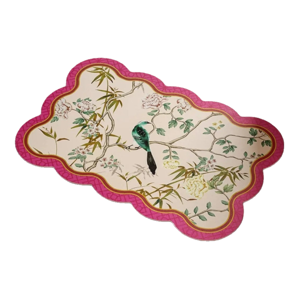 Micro-Nappa Bathroom Door Mat Gen8 60x90 - Ivory Pearl Jardin Royale - Absorbent Leather