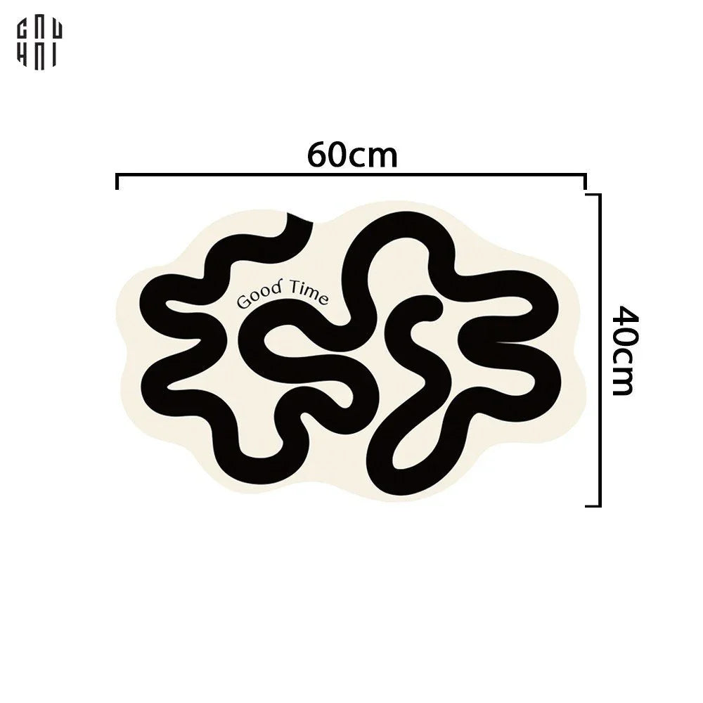 THẢM CỬA MICROFIBER 40x60 - DOODLE-CẬU HAI HOME DECOR