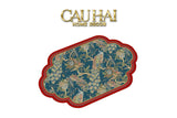 Thảm Cửa Microfiber 50x75 - Paon Plumage Prosperity-THẢM CỬA-CẬU HAI HOME DECOR