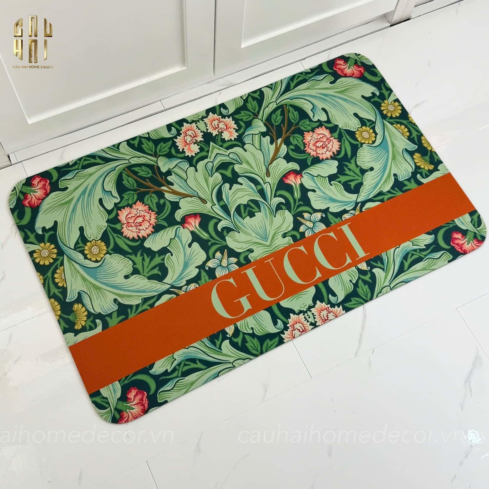 THẢM CỬA MICROFIBER 50X80 - BOTANICA GG - DOOR MAT-CẬU HAI HOME DECOR