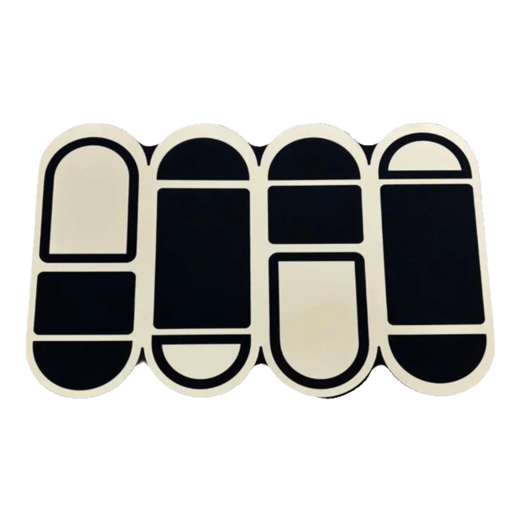 Microfiber Door Mat 50x80 - Capsules Door Mat