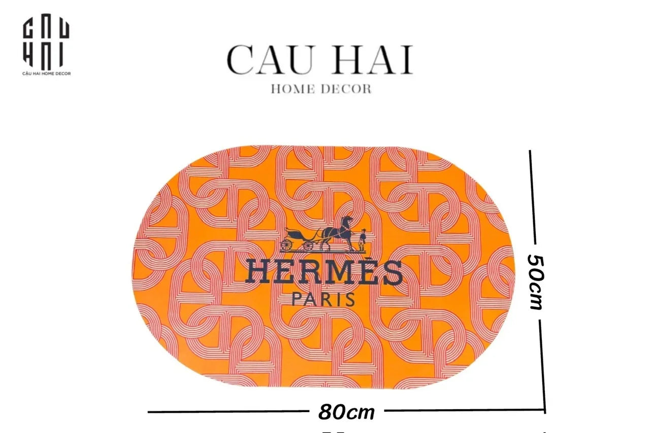 THẢM CỬA MICROFIBER 50X80 - CHAIN D'ANCRE-CẬU HAI HOME DECOR