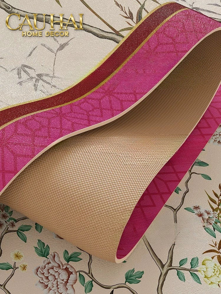 Thảm Cửa Microfiber 50X80 - Dynasty Spring Lantern - CẬU HAI HOME DECOR