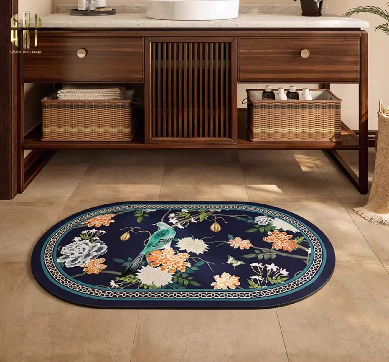 THẢM CỬA MICROFIBER 50x80 - LA GARDIENNE-CẬU HAI HOME DECOR