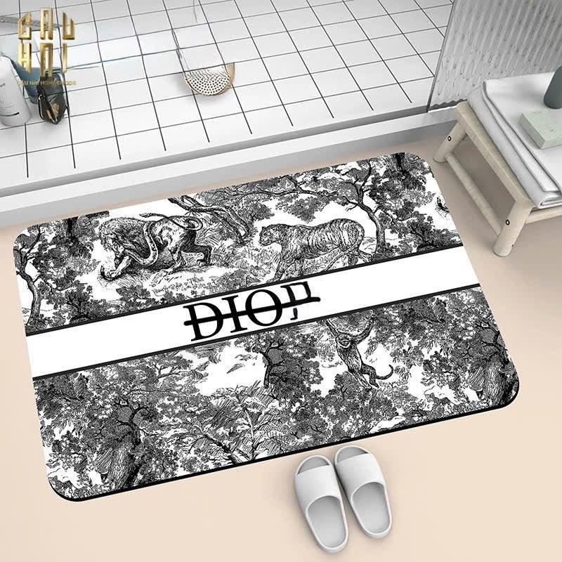 THẢM CỬA MICROFIBER 50X80 - SMOKY JUNGLE D.O-CẬU HAI HOME DECOR