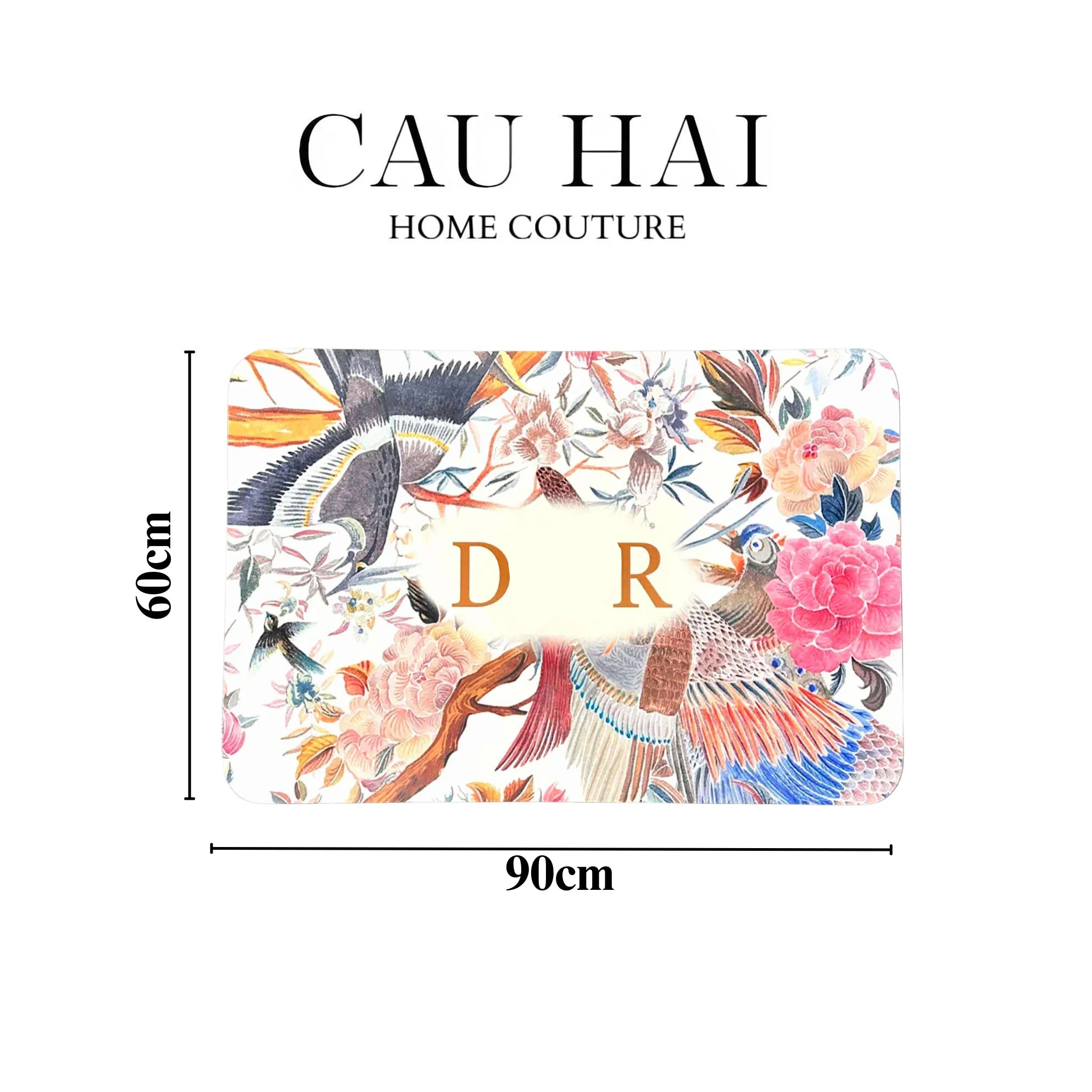 Thảm Cửa Microfiber 60X90 - Jardin D.O-CẬU HAI HOME DECOR