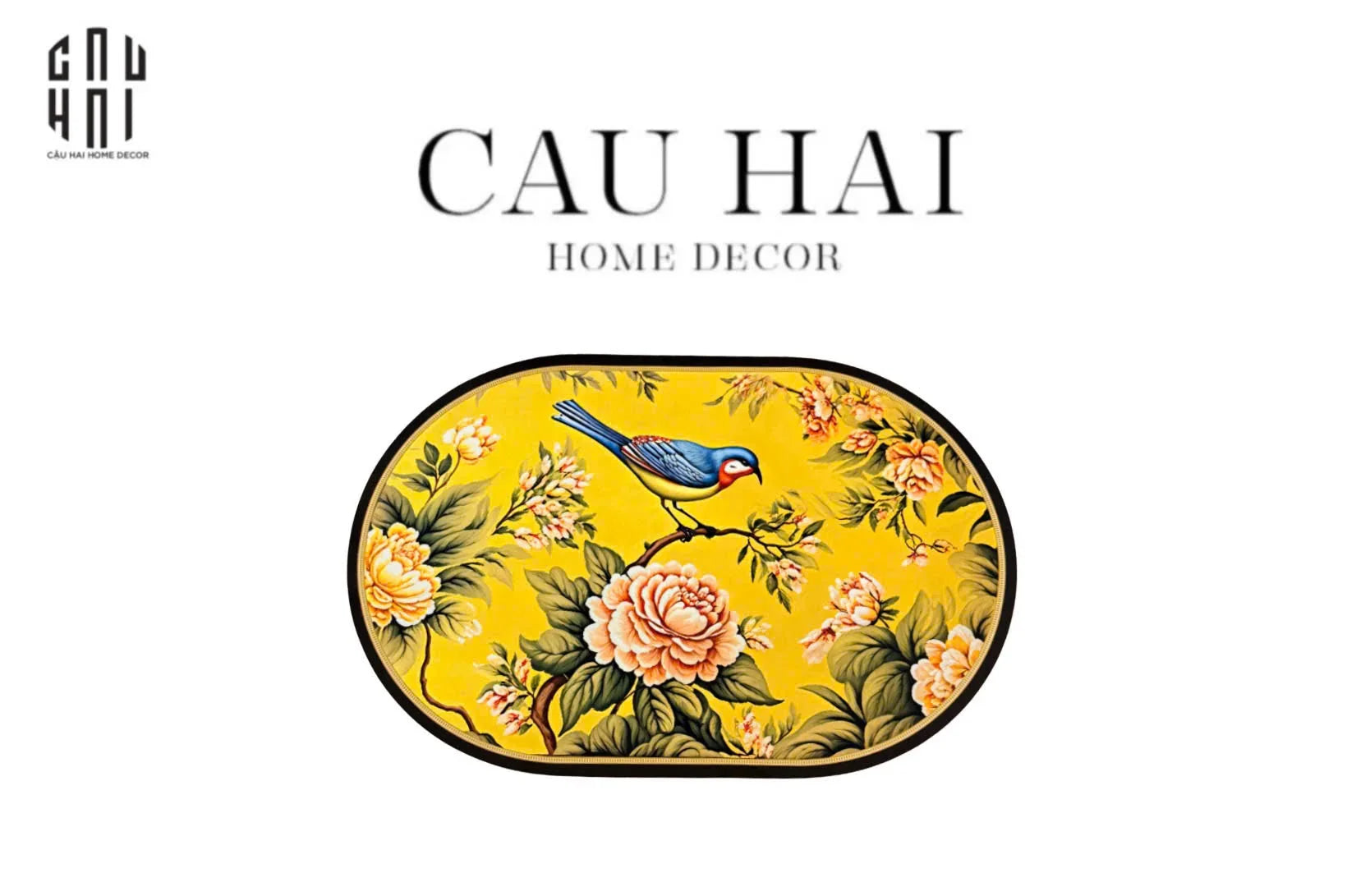 THẢM CỬA MICROFIBER 60x90 - KIM VŨ MẪU ĐƠN - DOOR MAT-CẬU HAI HOME DECOR