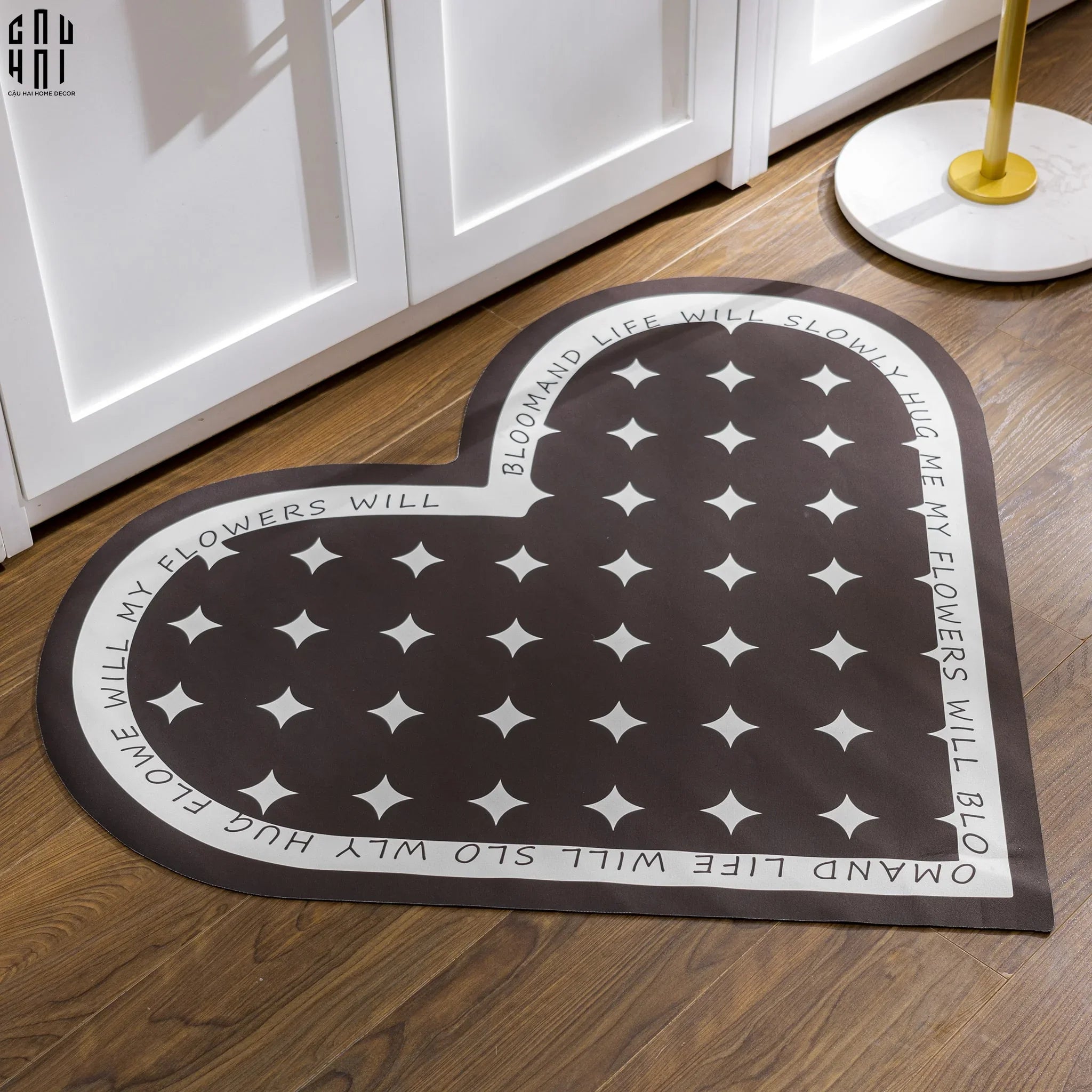 THẢM CỬA MICROFIBER - 80CM NEW SWEETHEART - DOOR MAT-CẬU HAI HOME DECOR