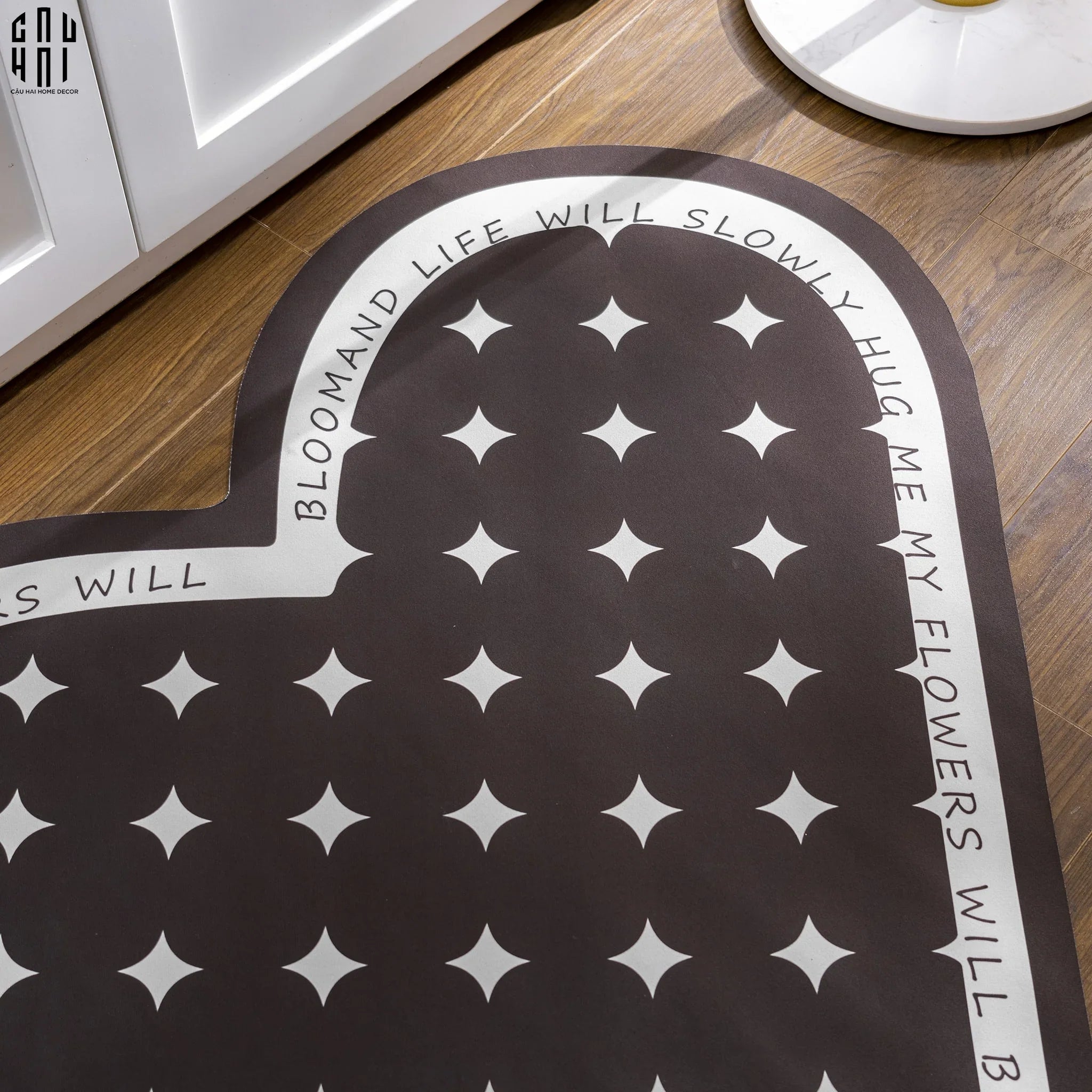 THẢM CỬA MICROFIBER - 80CM NEW SWEETHEART - DOOR MAT-CẬU HAI HOME DECOR