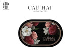 THẢM CỬA MICROFIBER - DOOR MAT - 40x60 FLORAL DREAM-CẬU HAI HOME DECOR