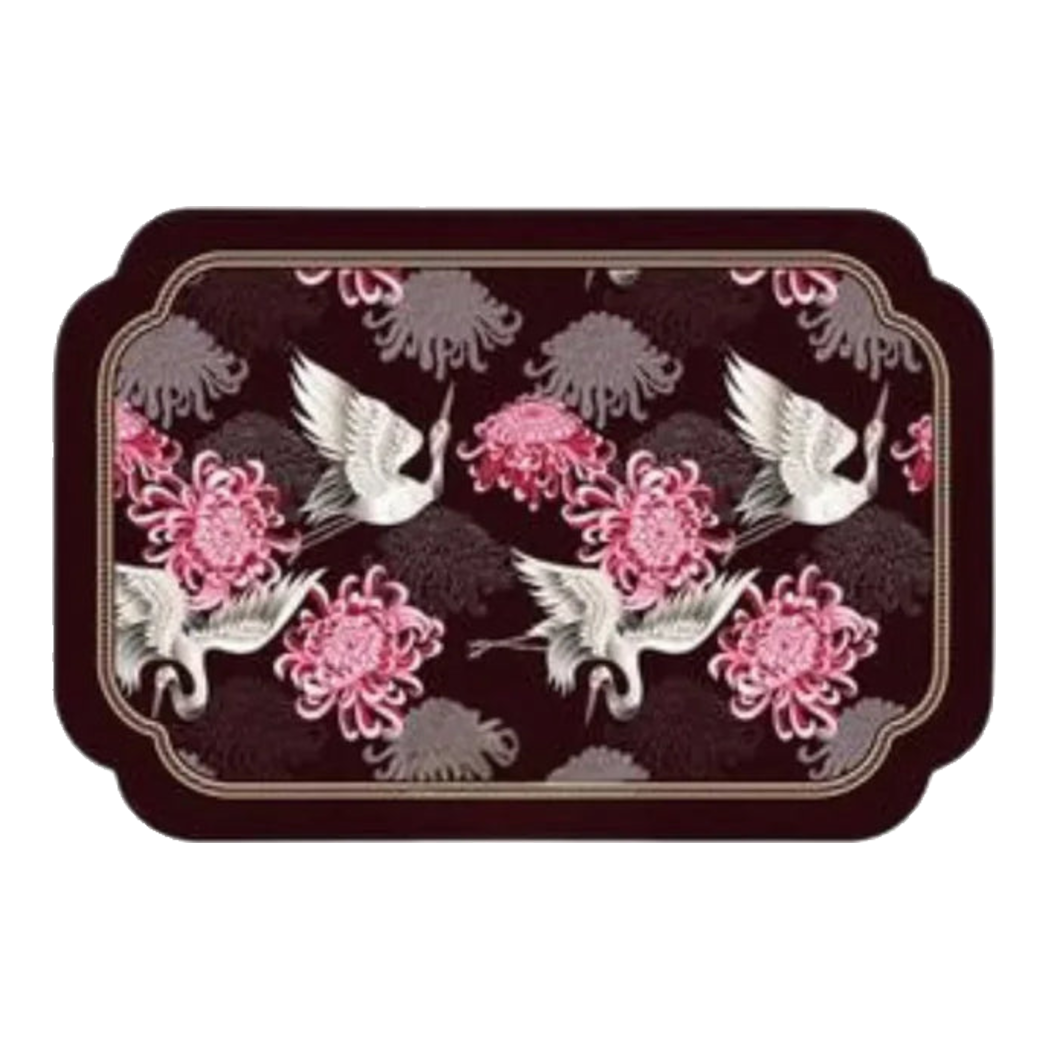 Microfiber Door Mat 40x60 Midnight Crane