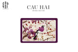 Thảm Cửa Microfiber - Door Mat - 60X90 Purple Blossom - CẬU HAI HOME DECOR