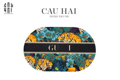 Thảm Cửa Microfiber Gen 7 50X80 - Wild Chic Gg Door Mat-CẬU HAI HOME DECOR