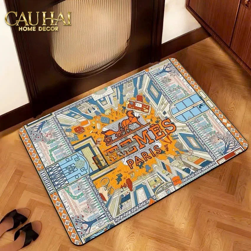 Thảm Cửa Microfiber Gen7 50X80 - Lafayette Parisienne.-CẬU HAI HOME DECOR