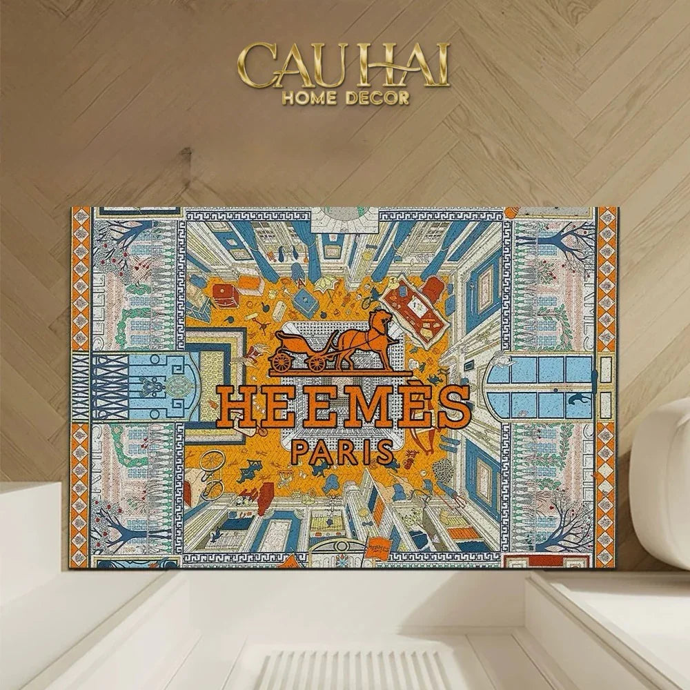 Thảm Cửa Microfiber Gen7 50X80 - Lafayette Parisienne.-CẬU HAI HOME DECOR