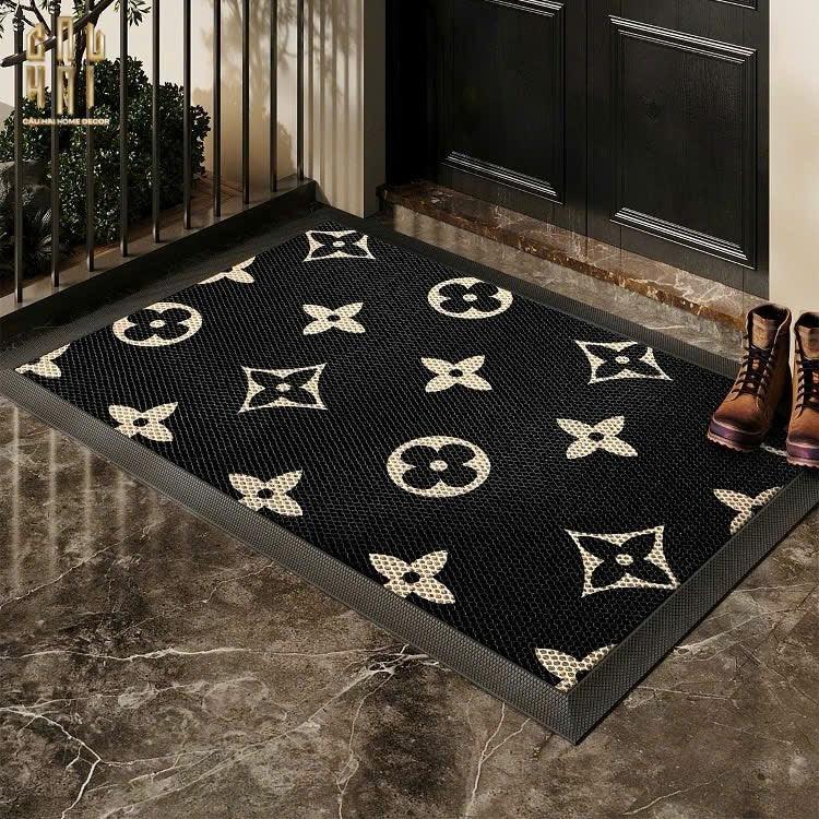 THẢM CỬA NGĂN BỤI - 80x120 LOUIS.V LE NOIR MONO-CẬU HAI HOME DECOR