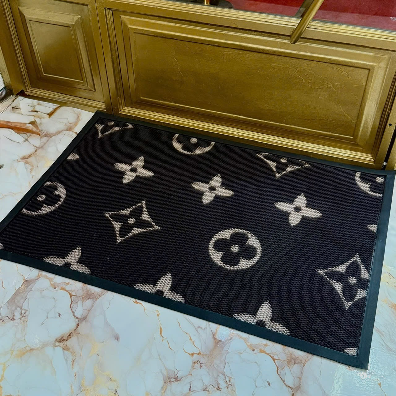 THẢM CỬA NGĂN BỤI - 80x120 LOUIS.V LE NOIR MONO-CẬU HAI HOME DECOR