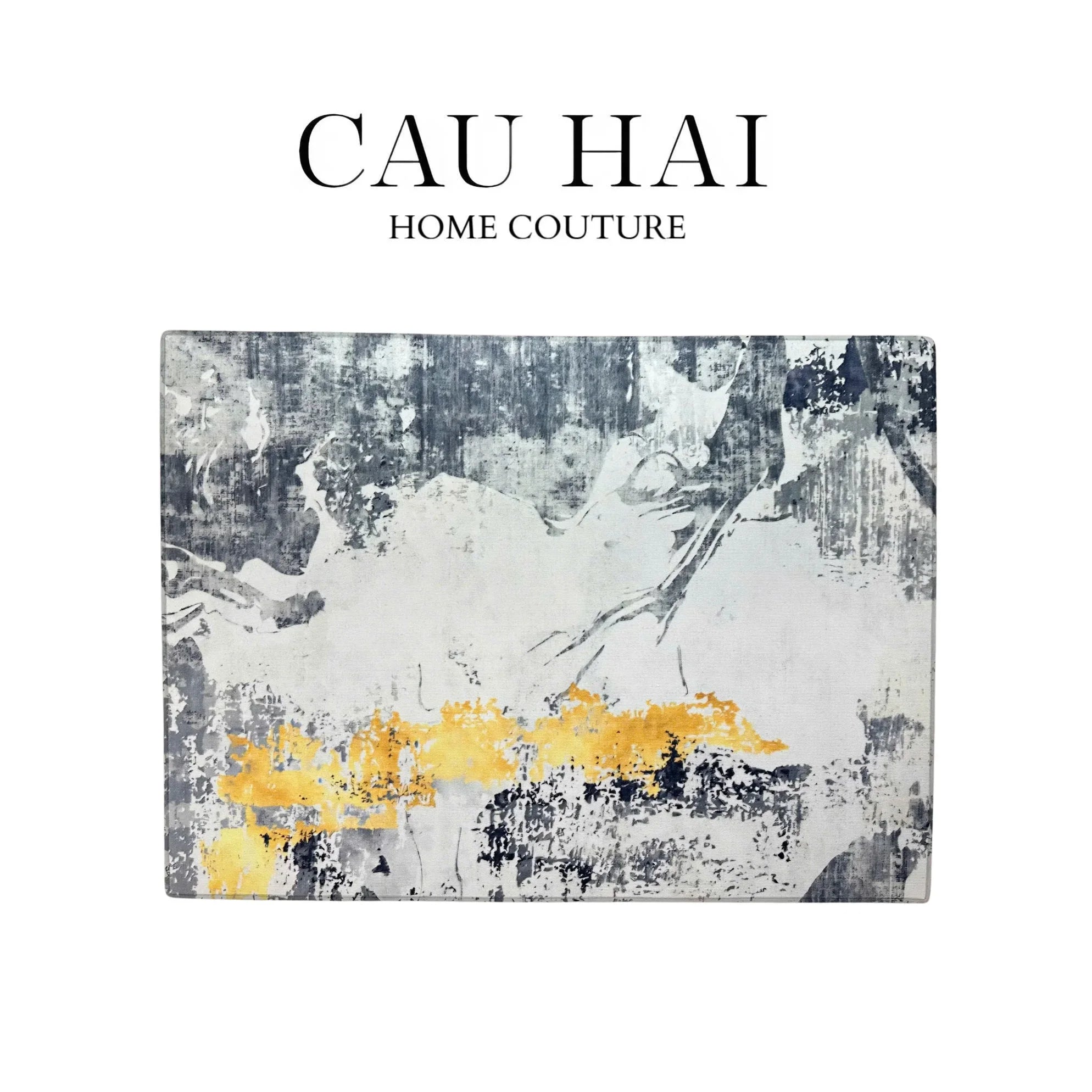 THẢM CỬA NHUNG BỈ 100X140 - ASHTON GOLD DUST-CẬU HAI HOME DECOR