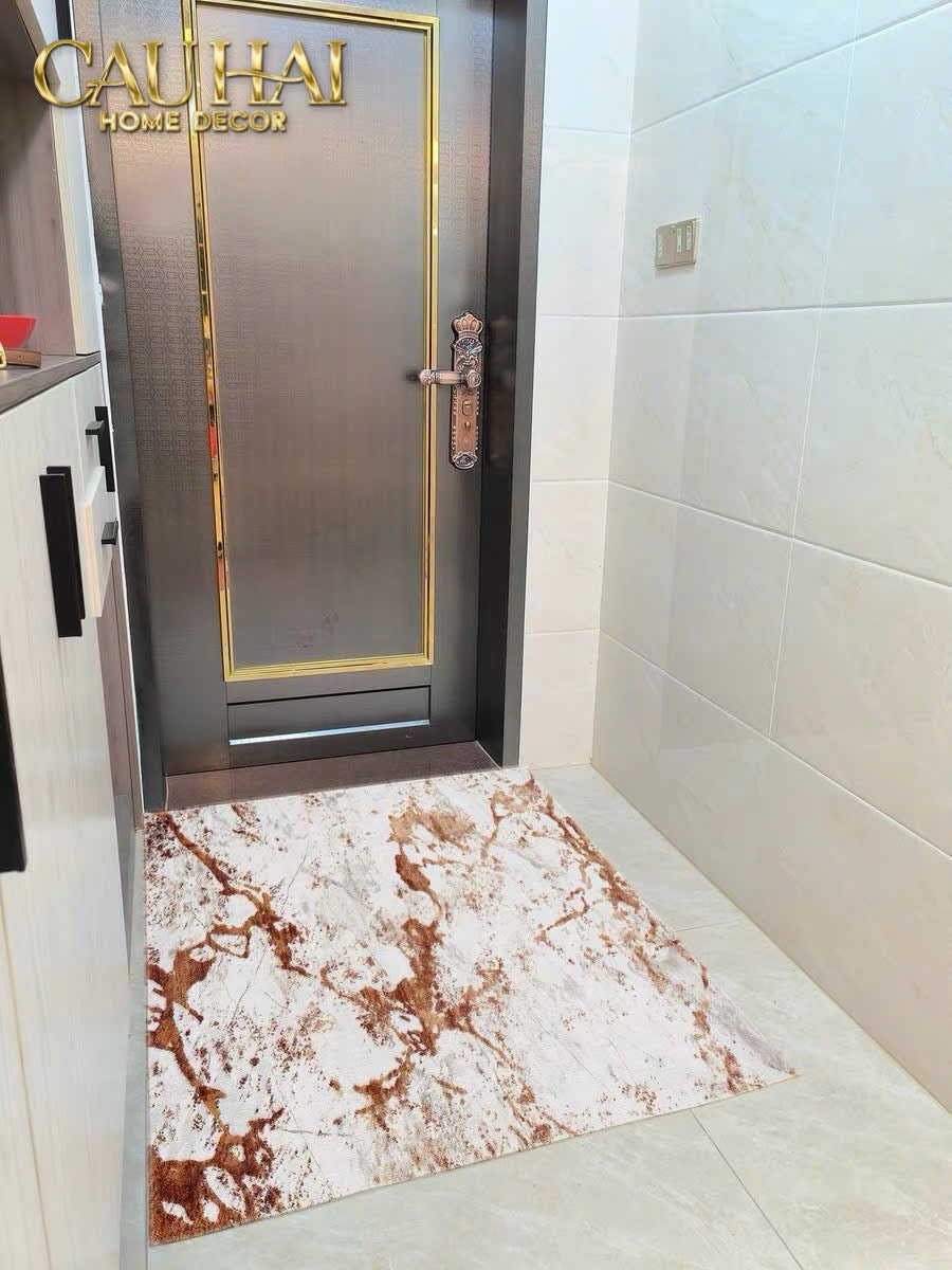 THẢM CỬA NHUNG BỈ 100X140 - ASHTON TERRA ABSTRACT-CẬU HAI HOME DECOR