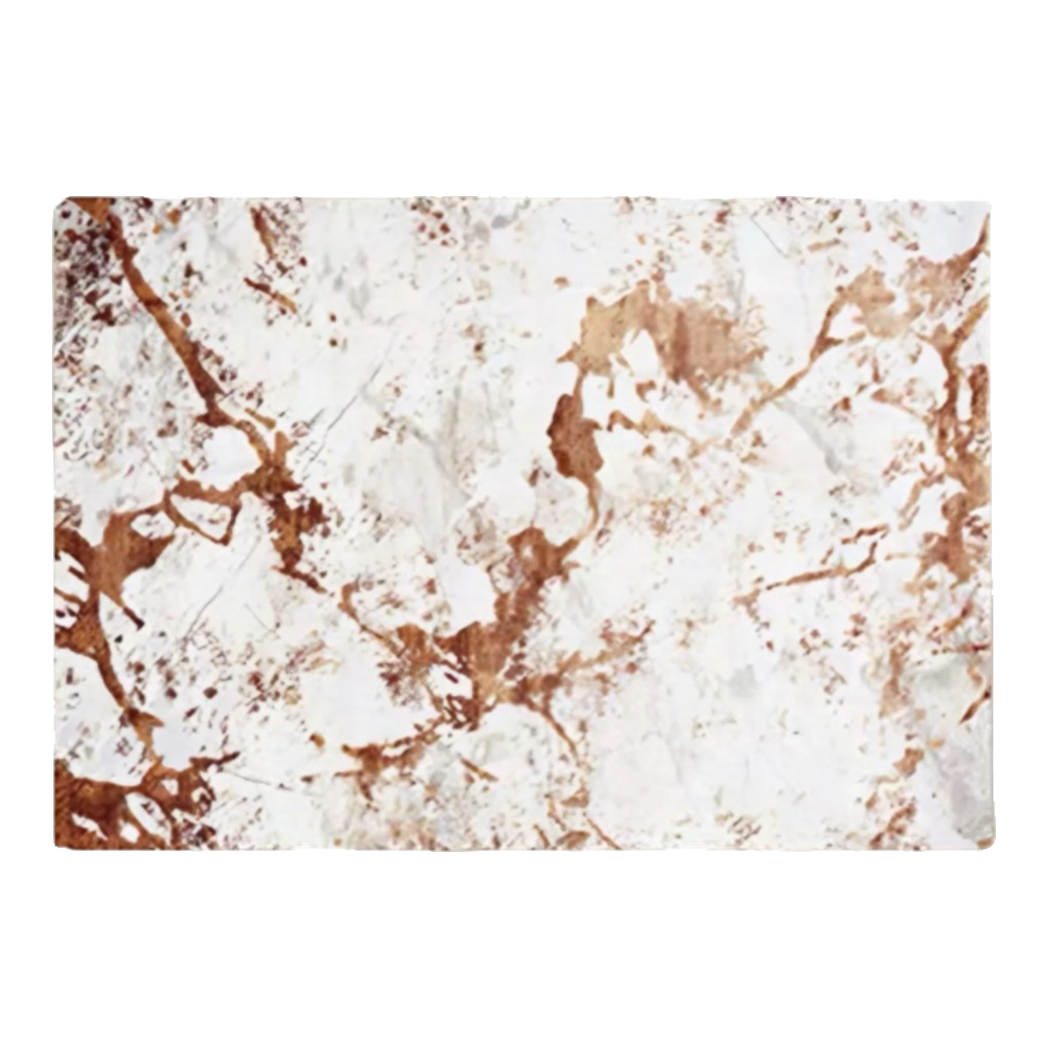 Belgian Velvet Door Mat 100x140 - Ashton Terra Abstract