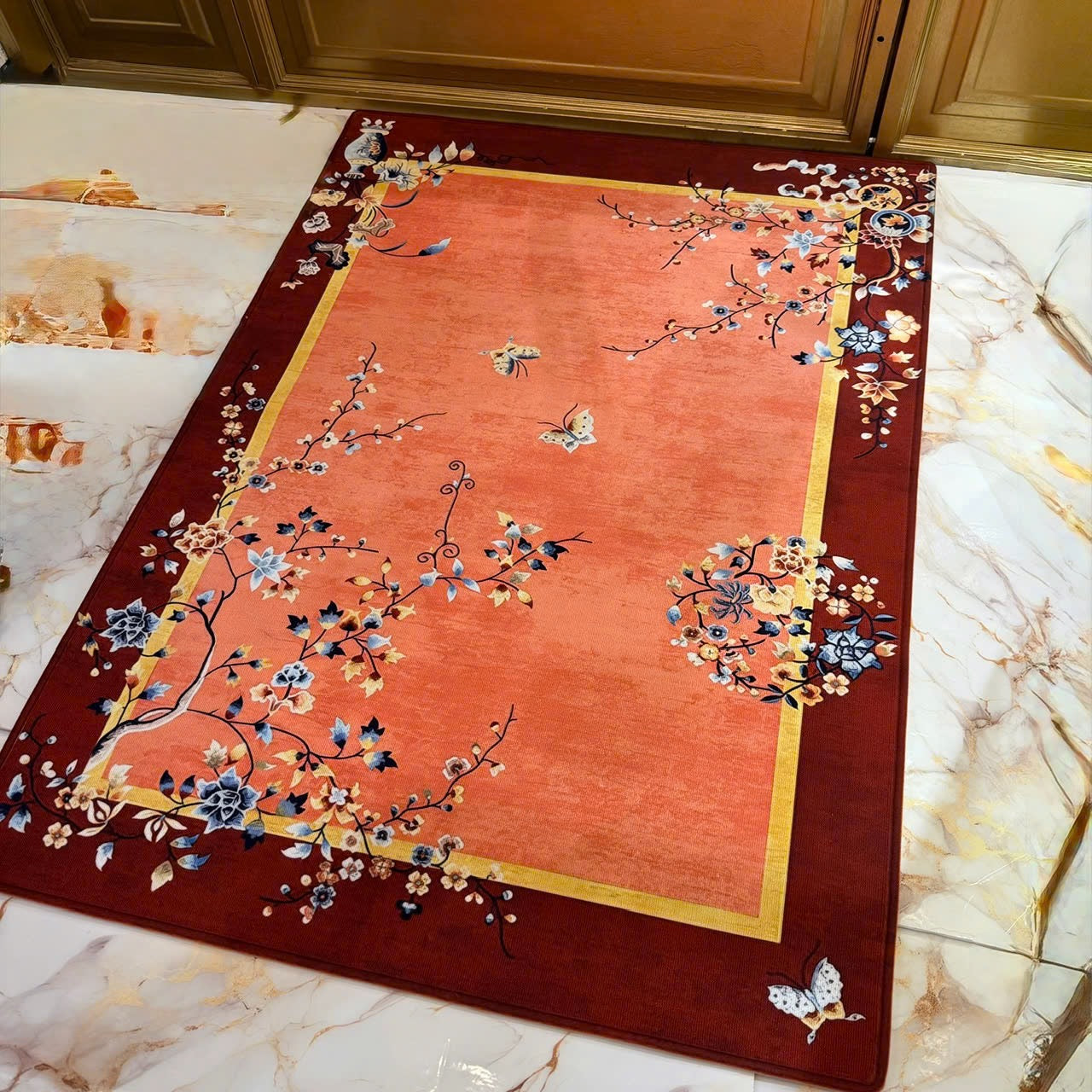 THẢM CỬA NHUNG BỈ 100x140 - PHÚ QUÝ MÔN-CẬU HAI HOME DECOR