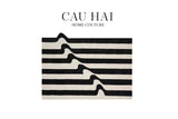 Thảm Cửa Nhung Bỉ 100×140 - Stripe Wave Réflection-THẢM CỬA-CẬU HAI HOME DECOR