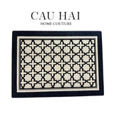 THẢM CỬA NHUNG BỈ 100x140 URBAN HERRINGBONE-CẬU HAI HOME DECOR