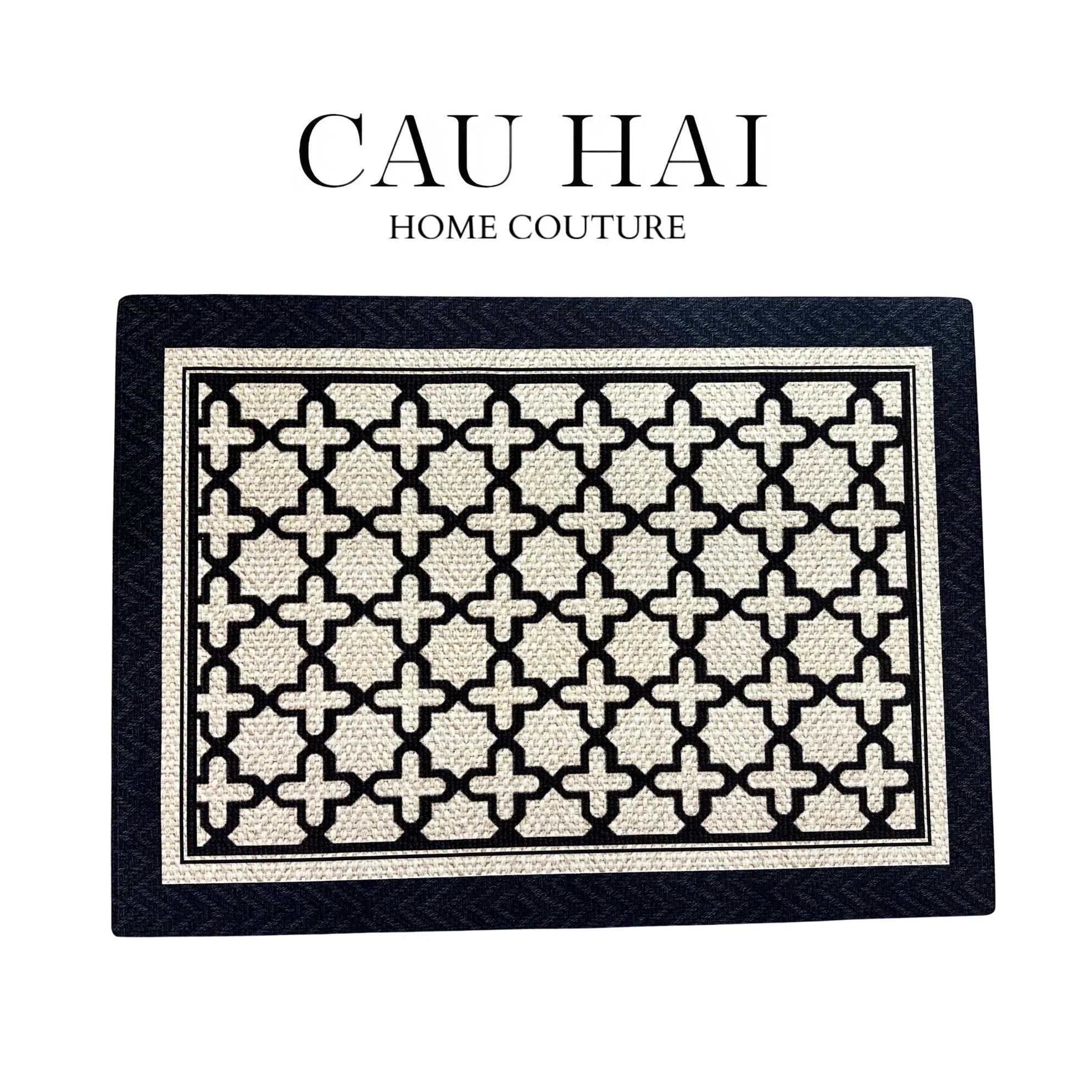 THẢM CỬA NHUNG BỈ 100x140 URBAN HERRINGBONE-CẬU HAI HOME DECOR