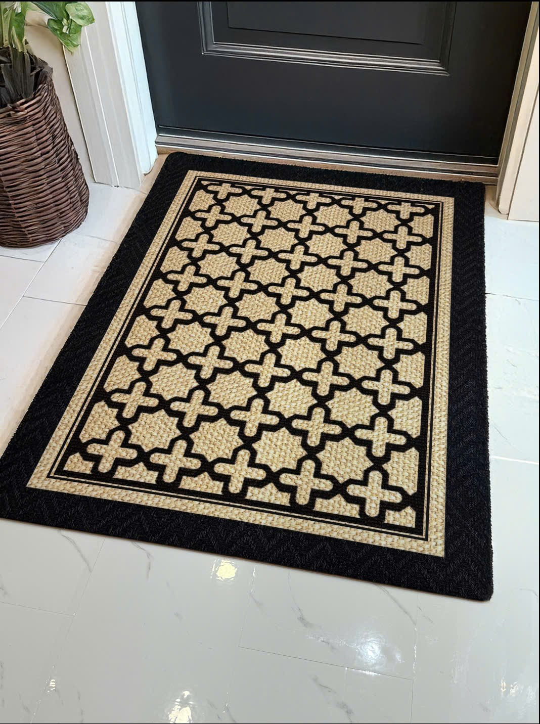 THẢM CỬA NHUNG BỈ 100x140 URBAN HERRINGBONE-CẬU HAI HOME DECOR