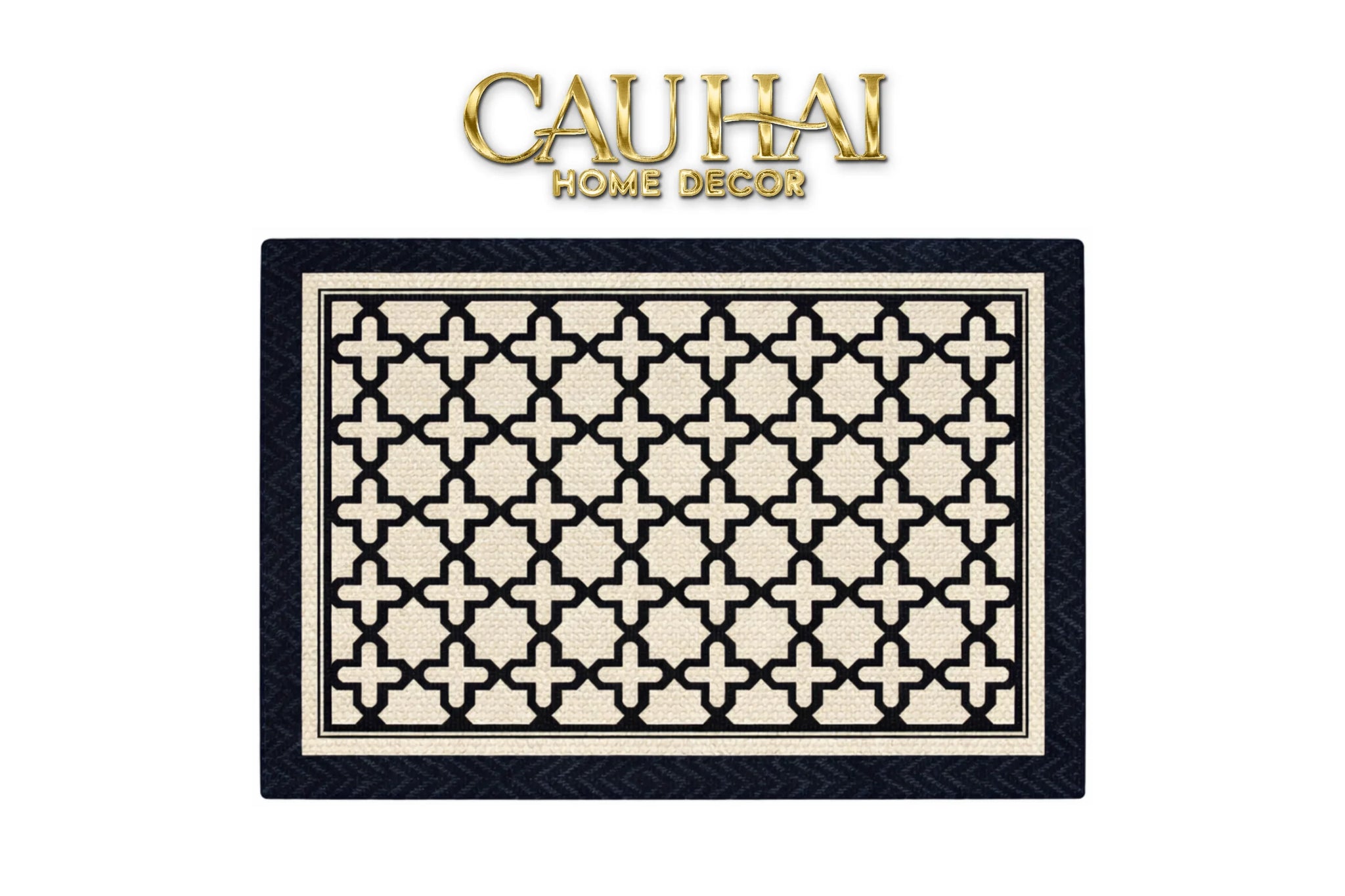 Thảm Cửa Nhung Bỉ 100X140 Urban Herringbone-CẬU HAI HOME DECOR