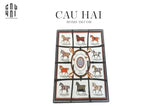 Thảm Cửa Nhung Bỉ 80X120 - Door Mat Le Blanc Renaissance - CẬU HAI HOME DECOR