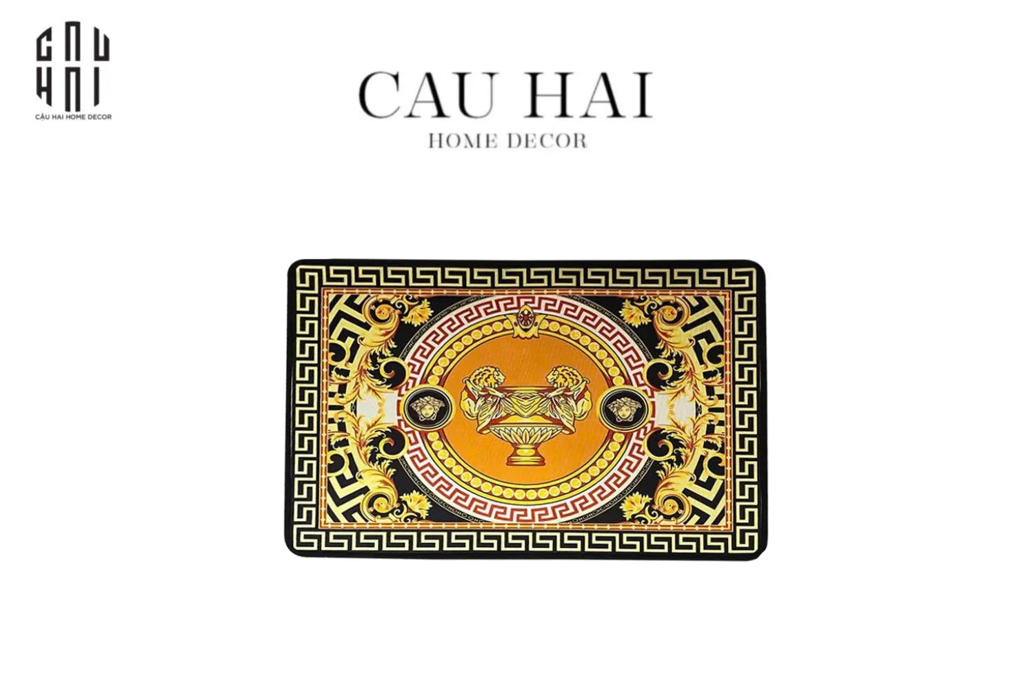 THẢM CỬA NHUNG BỈ - DOOR MAT - 60x90 BAROCCO-CẬU HAI HOME DECOR