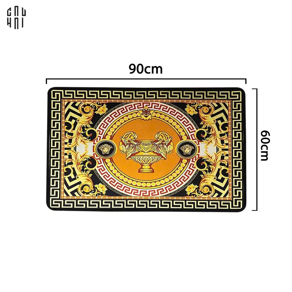 THẢM CỬA NHUNG BỈ - DOOR MAT - 60x90 BAROCCO-CẬU HAI HOME DECOR