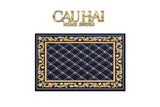 Thảm Cửa Nhung Pha Lê Cao Cấp - 80x120 Royal Gold Barocco Premium Rugs-THẢM CỬA-CẬU HAI HOME DECOR