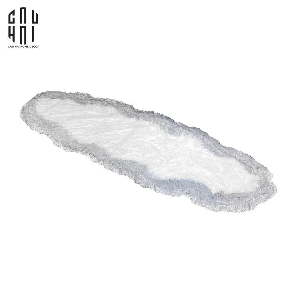 THẢM LÔNG EVERTON - GRAY-CẬU HAI HOME DECOR