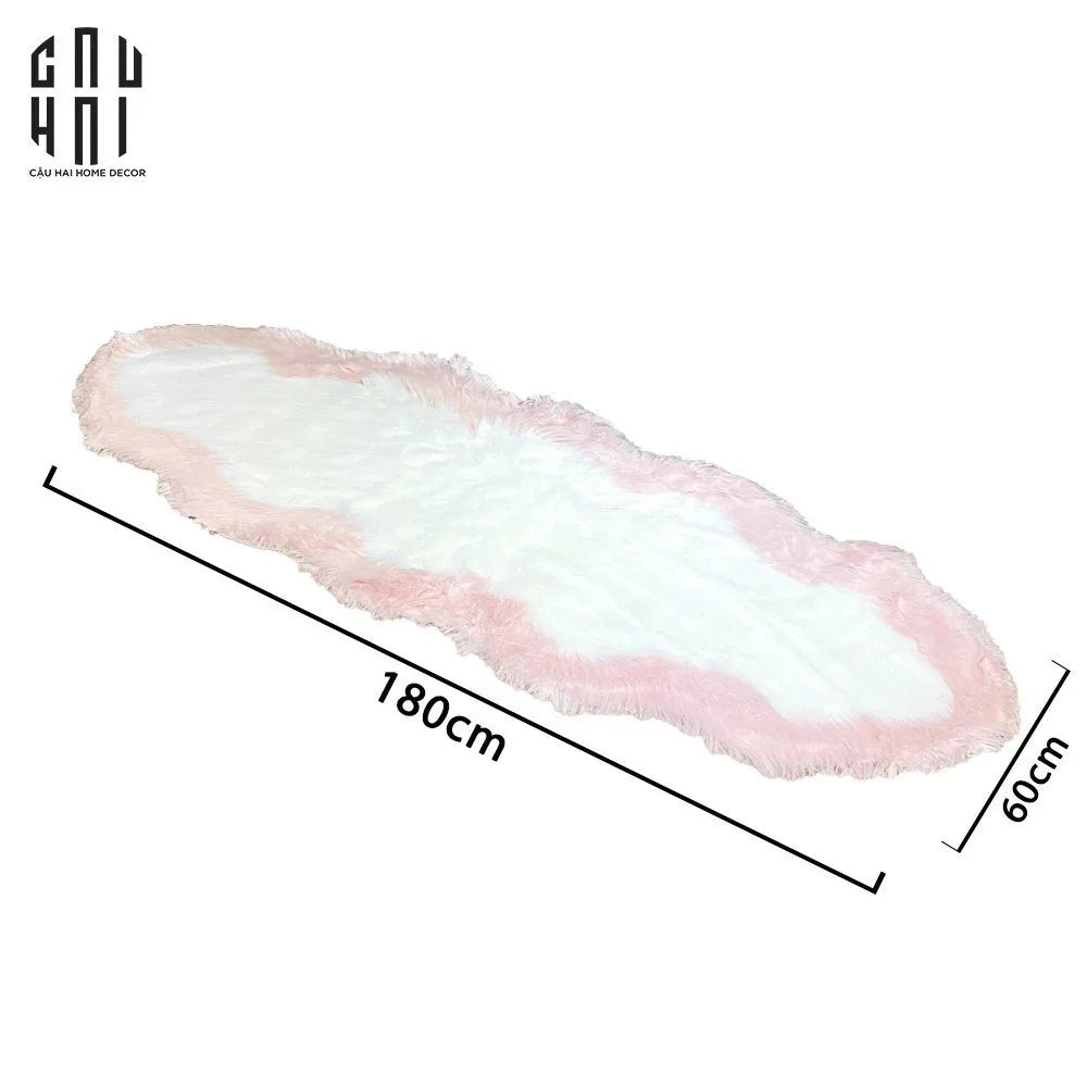 THẢM LÔNG EVERTON - PINK-CẬU HAI HOME DECOR