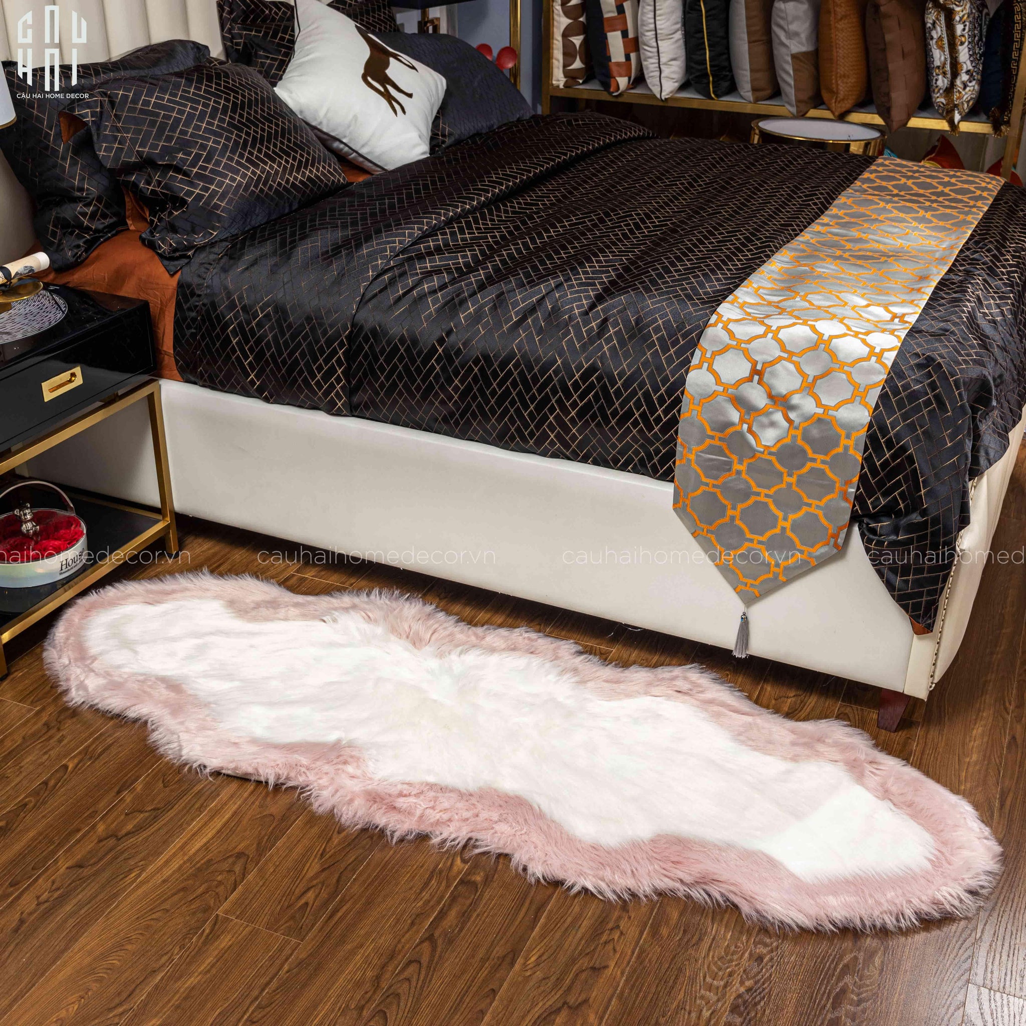 THẢM LÔNG EVERTON - PINK-CẬU HAI HOME DECOR