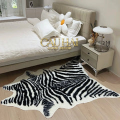 Thảm Lông Tuyết 80X110 Wild Spirit Zebra-CẬU HAI HOME DECOR