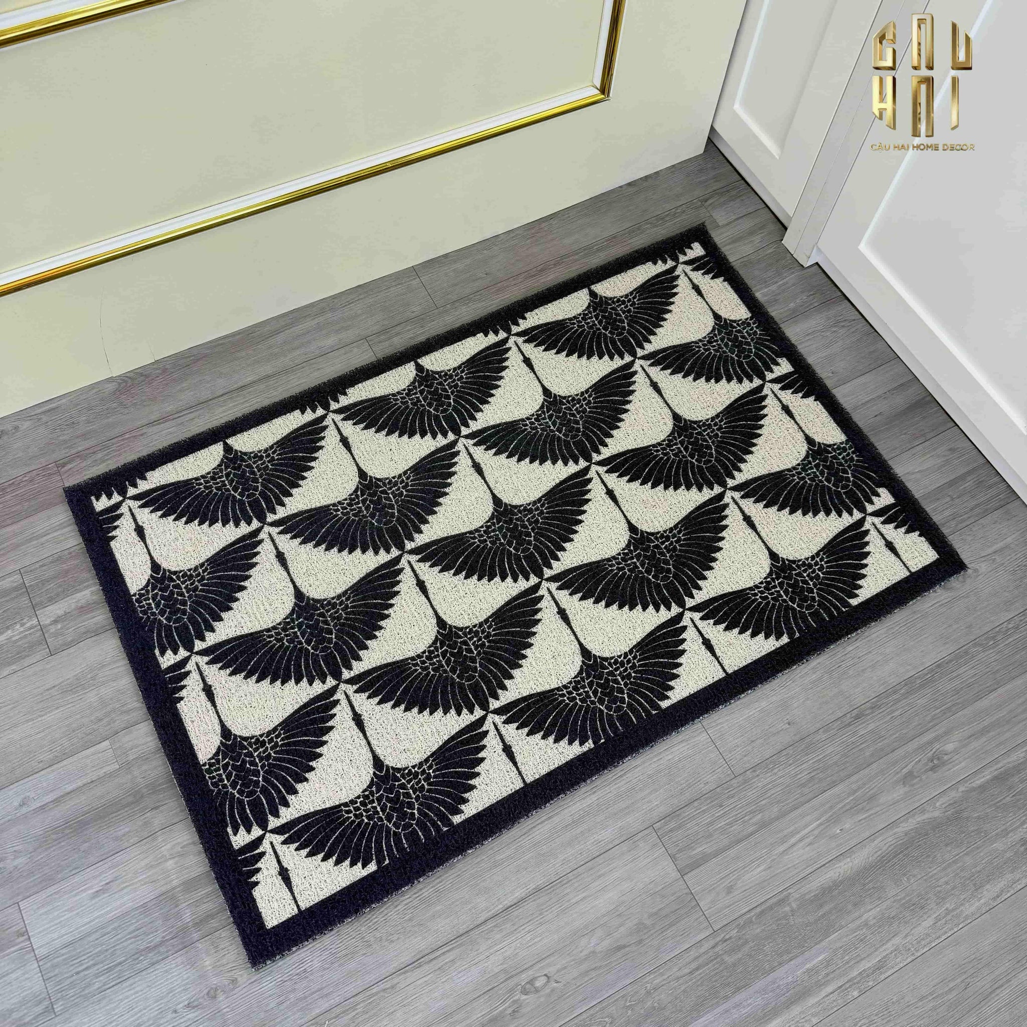 THẢM NGĂN BỤI - 60x90 BIRD OF PARADISE - FRONT DOOR-CẬU HAI HOME DECOR