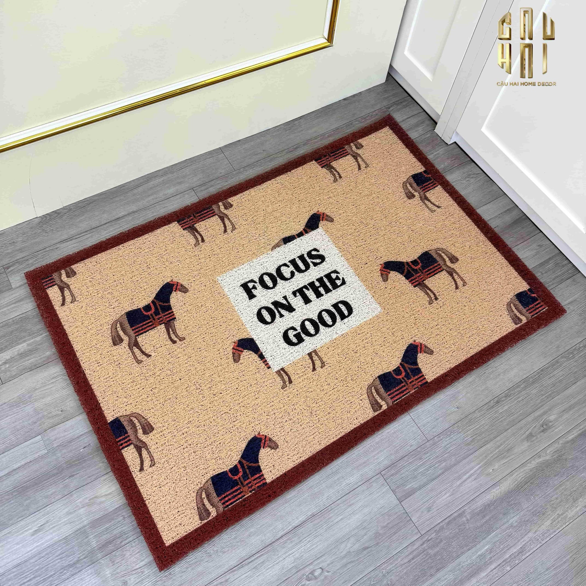 THẢM NGĂN BỤI 60x90 - FRONT DOOR-CẬU HAI HOME DECOR