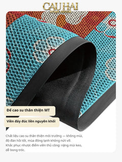 Thảm Ngăn Bụi Ngựa Ô Coil Fiber Đan Vòng 80x100 - Équestre Royale Cheval Anti-Dust 3D Mats-CẬU HAI HOME DECOR