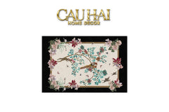 Thảm Trải Sàn Nhung Bỉ 140X200/160X230 - Nocturne Avian Impériale Rectangular-CẬU HAI HOME DECOR