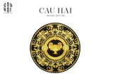 THẢM TRÒN NHUNG BỈ D100 TRẢI SÀN - ROUND CARPET GIANNI VERS. BAROQUE - POWER. &. LOYALTY-CẬU HAI HOME DECOR