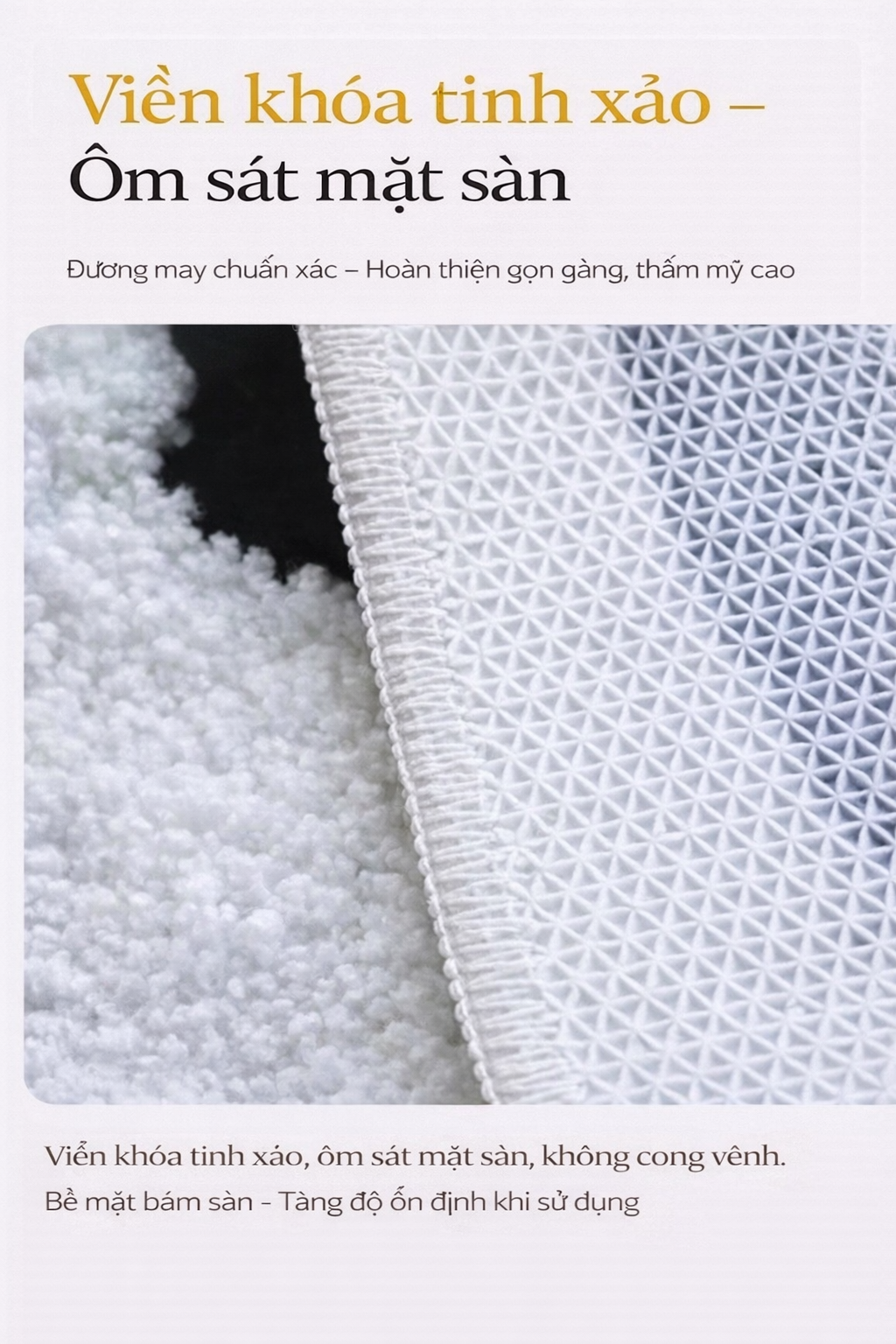 Thảm Tròn Sợi Dệt D100 - Blanche Iconique Coco Spéciale Édition-CẬU HAI HOME DECOR