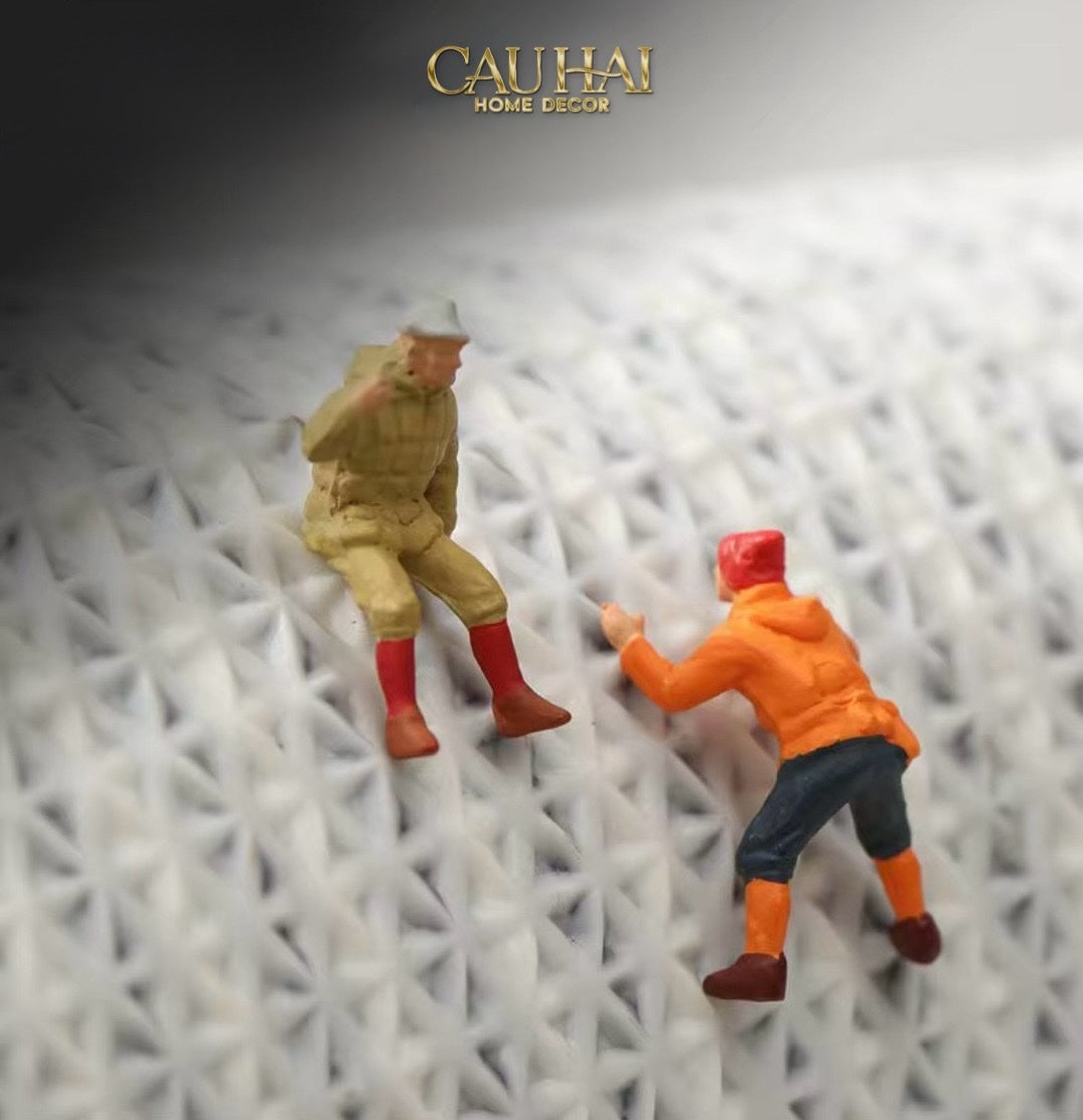 Thảm Tròn Sợi Dệt D80/100 - Chill Vibes - CẬU HAI HOME DECOR