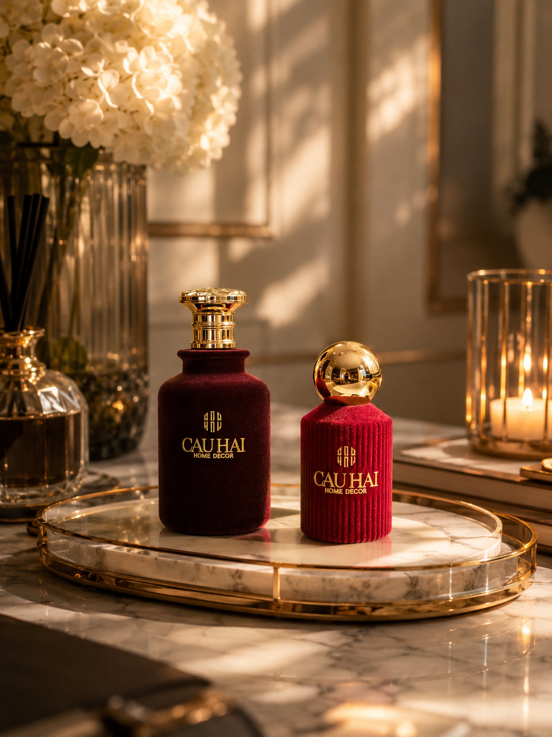 The Signature Home Scent - Maison Privée No.01 - Météore Grande-Lọ Đựng Tinh Dầu Khuếch Tán-CẬU HAI HOME DECOR-CẬU HAI HOME DECOR