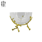 THỐ TRÁI CÂY GOLDEN BRANCH FRUIT BOWL-CẬU HAI HOME DECOR