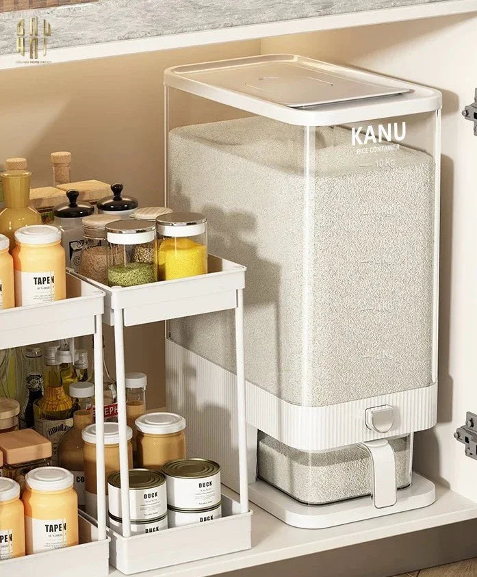 THÙNG ĐỰNG GẠO RICE KEEPER 10KG-CẬU HAI HOME DECOR