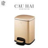THÙNG RÁC 20L CAO CẤP GOLDEN ELITE PREMIUM-CẬU HAI HOME DECOR