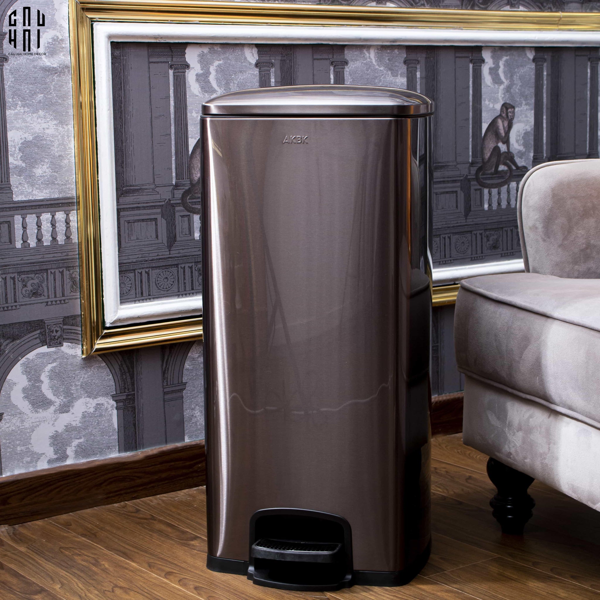 HOME COUTURE - THÙNG RÁC 30L ALURE PREMIUM-CẬU HAI HOME DECOR